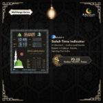 digital clock for masjid, azan display board, masjid salah time indicator