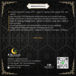 prayer time display, digital salah time clock, mosque prayer clock