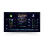 budget masjid azan clock, digital namaz time display board, mosque prayer timing clock