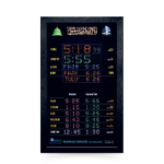 vertical azan clock for masjid, mosque namaz timing display board, digital salah clock for mosque wall
