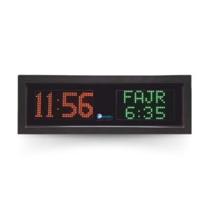 Salaah Time Indicator – SIP10-02B, masjid slave display unit, large time display for masjid, digital slave clock for mosque