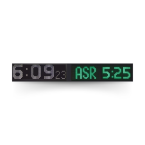 Azan Time Display– SOP10-04BV, outdoor azan display unit