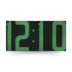 large mosque time board